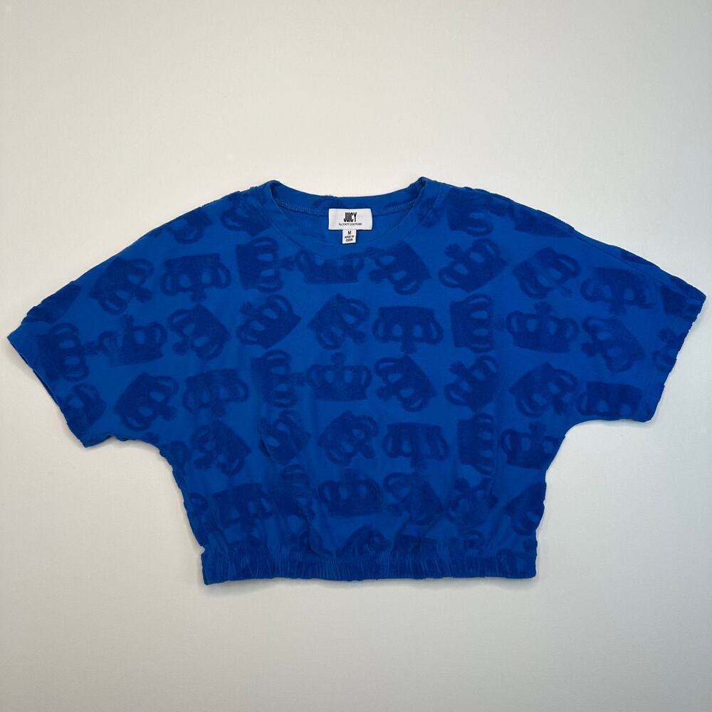 Juicy Couture Cropped Short Sleeve Top